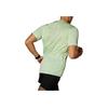 Adidas Crew Neck Solid Color Small Logo Pullover Short Sleeve T-Shirt Men Tops Light-Green IL7195