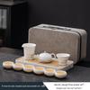 Jun XVII WJ Ceramic Kung Fu Travel Tea Set