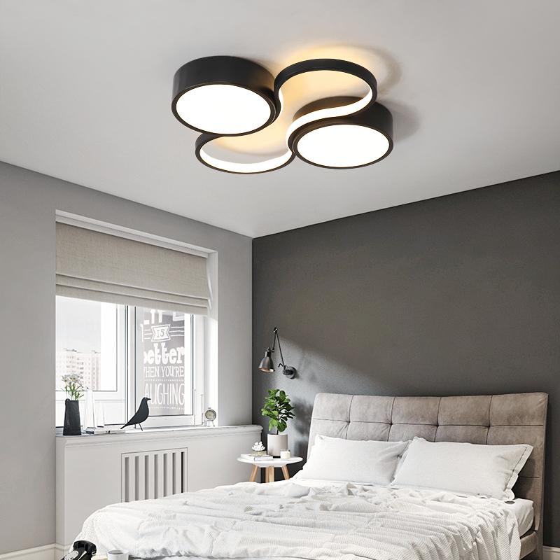 LED Ceiling Light Circular Bedroom Nordic Modern Minimalist Gold Light Luxury Style Room Lighting Fixtures