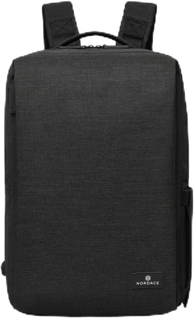 Nordace Smart Backpack With Usb Charging For 15 Inch Laptop 20l All Black 16