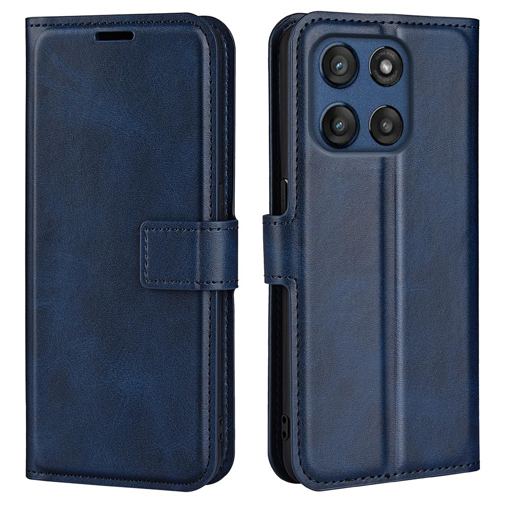 For Motorola Moto G Stylus 5G (2025) Stand Case Anti-Scratch Calf Texture Leather Phone Cover
