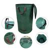 120-500L Garden Yard Waste Bag With Lid Foldable Leaf Collection Trash Can Reusable Fallen Leaves Outdoor Gardening Storage Bag