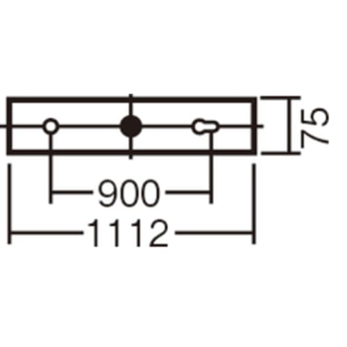 Panasonic LED multipurpose ceiling light (daylight white) LGB52015LE1