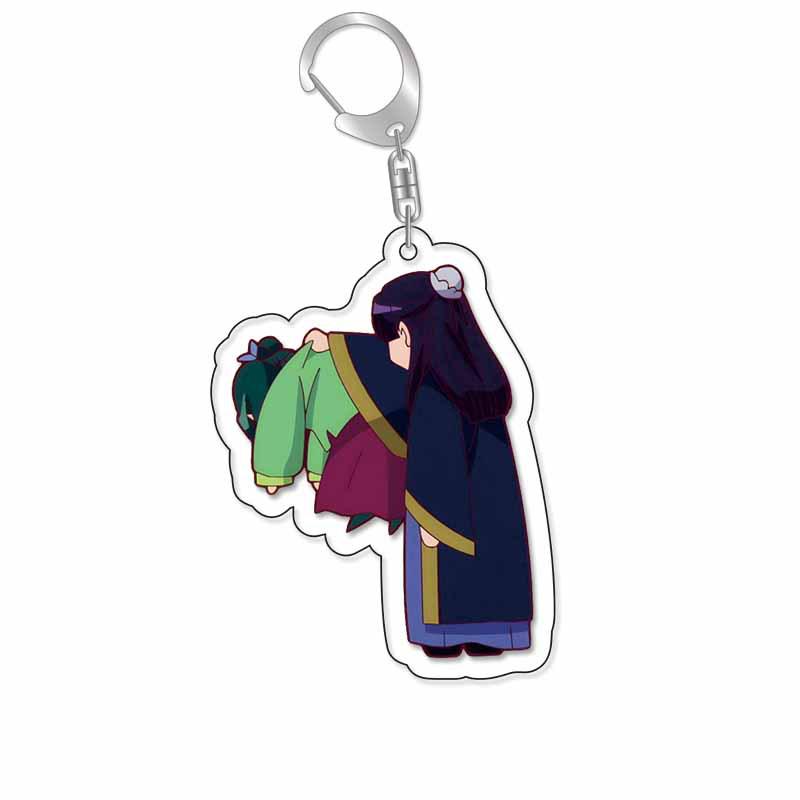 The Apothecary Diaries Acrylic Keychain: Cat Characters - Gaoshun, Jinshi & Gyokuyouhi Pendant
