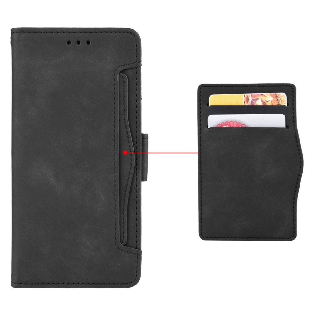 Flip Case for Samsung Galaxy A25 5G, Card Slot, Black