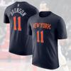 1Brunson 11 NY Knick 2026 Player Name & Number Navy Shirt S-4XL For Fans