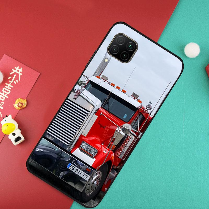 Cool Heavy Truck Car For Huawei Nova 12S 9 10 SE 7i 8i 11i 12i Y60 Y61 Y70 Y72 Y73 Y90 Y91 P20 P30 P40 Lite Case