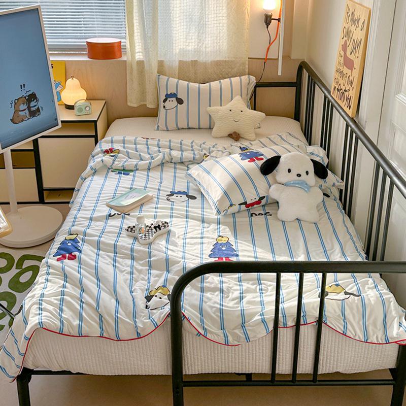 2025 Soft Milk Knit Cotton Soy Summer Cool Quilt