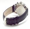 Citizen Eco-Drive Chronograph Solar Watch VO10-6741F Black Leather Band Blue Base Domestic Model