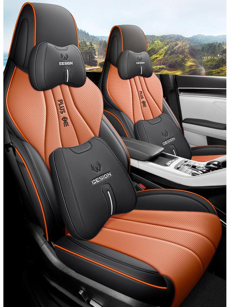 BYD Song Plus DMIEV Leather Seat Cover - All-Season Full Surround for Special Cars