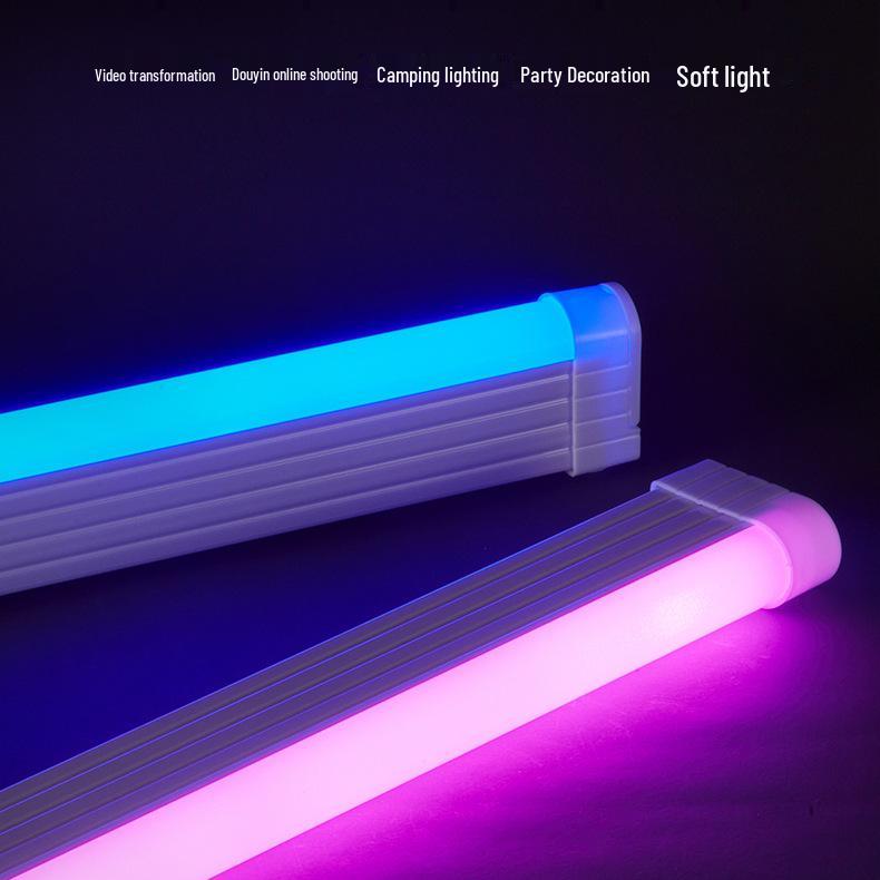 Handheld Mood Light: Purple-Pink Internet Celebrity Photo and Bedroom Ambiance