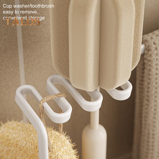 Suport de depozitare Suport pentru burete Construcție robustă Bucătărie rezistentă la sarcină Dormitor Dozator de săpun vase cu tavă detașabilă