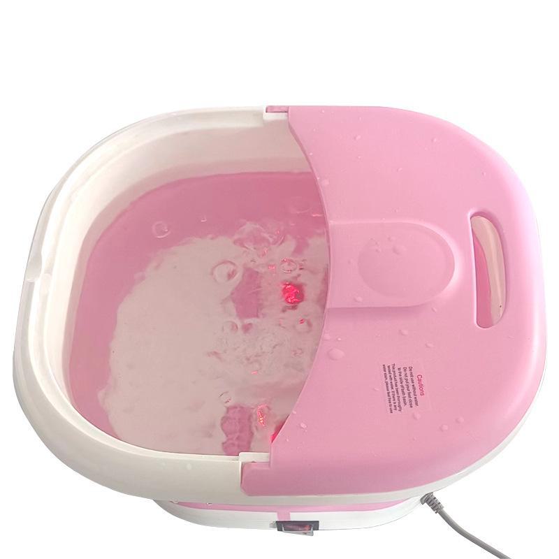Automatic Heated Foot Bath with Magnetic Therapy, Air Wave Massage, and Infrared Relaxation
