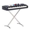 Miniatur Elektronische Orgel Modell Mini Größe 7cm/2.8in Natürliches Harzmaterial Bemalte Oberfläche Musikalisches Ornament