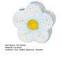 Ceramic Flower Pen Holder Cute Desk Office Storage Box Stationery Shelf Multifunctional Aesthetic Desktop Organizer for Makeup Tools Rulers Brushes
