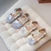 Children's Sandals Soft Sole New Summer Girls Cool Summer Shoes Girls Bag Head Hollow Single Shoes Princess Shoes