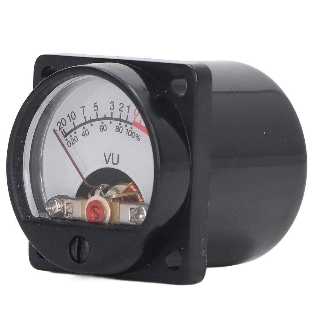 2Pcs VU Meter Header Sound Audio Level Pointer Indicator Tester with LED Backlight