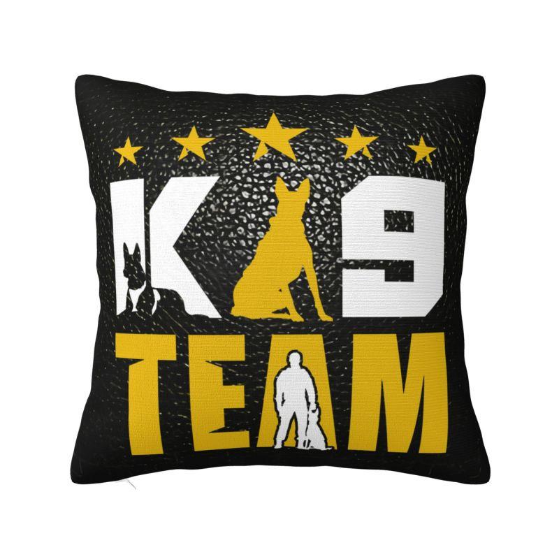 Custom Malinois Dog Luxury Throw Pillow Cover Decoration Belgian Shepherd Mechelaar Chair Cushion