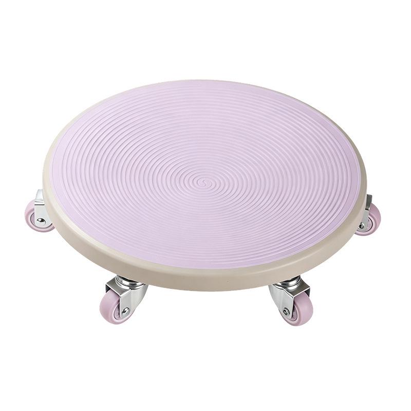 Six-Wheel Ab Roller with Sliding Discs for Core and Abdominal Training at Home
