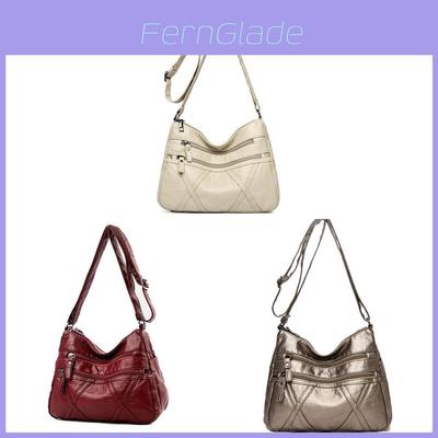 Fashion Women Crossbody Bag Pu Minimalist Small Shoulder Purse For Daily Use