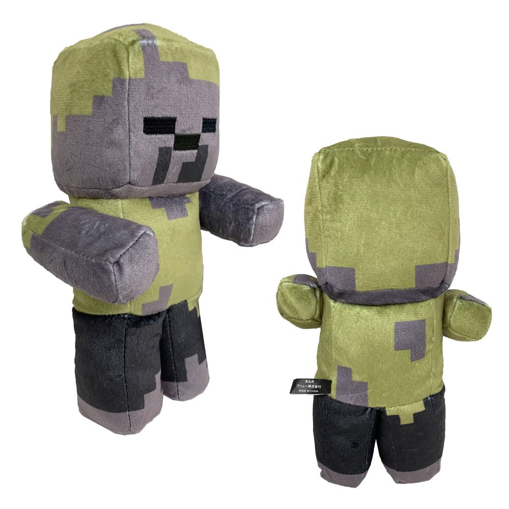 Introducing the Popular Enemy Mob Plush All 3 Official Approximately 22cm Toys Zombie, Drowned, Husk, Types, Merchandise,