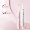 Black Cost -effective Oral Healthy Product High-quality 5 Modes Ultrasonic Electric Toothbrush Piano Process Design for Couple