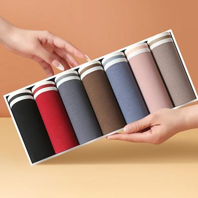 7 unids/set bragas de algodón para mujer, ropa interior transpirable, pantalones de semana, bragas para niñas, bragas sólidas, ropa interior Sexy de cintura baja para mujer