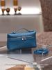 2025 Women's Genuine Leather Crossbody & Clutch Bag - LP19 Top Layer Cowhide Lunch Box Design