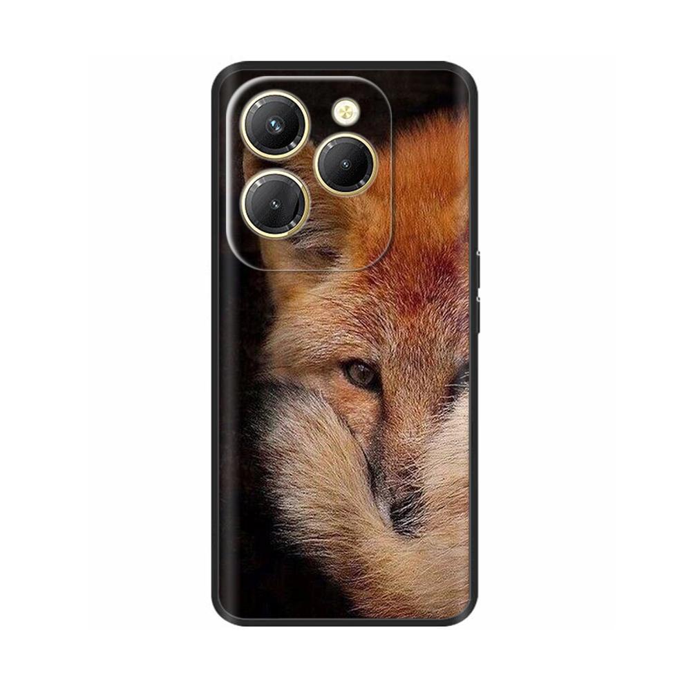 Für Infinix Hot 40 Pro Hülle Stoßfestes Silikon Weiche Handyhülle Rückseite für Infinix Hot 40 Pro Hot40 40i Hot40i Hüllen Fundas