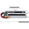 HRB 2S 3S 4S 5S 6S Lipo Battery 1300mah 2200mah 3300mah 4000mah 5000mah 6000mah Lipo with Deans XT60 for RC Car Airplane Boat