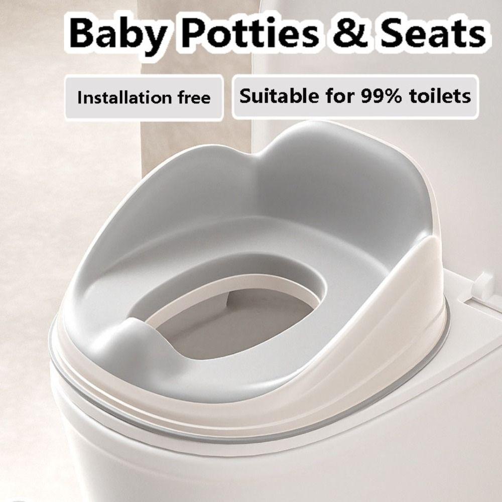 Splash-proof Children's Toilet Seat Anti-slip Toilet Seat Gasket Baby Toilet Seat  for Boys Girls