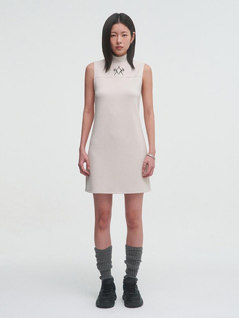 TUOMIO Flame Mini Dress [Ivory]