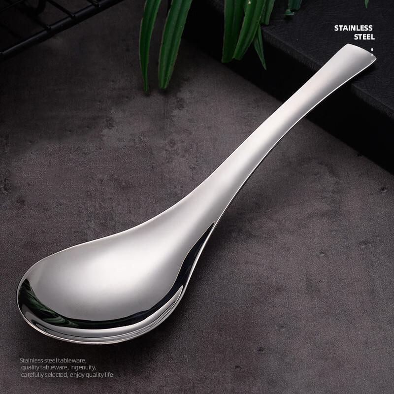 Earl Series Thickened Chinese Deep Soup Spoon Set