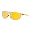 Oakley Oval Sunglasses Unisex Sunglasses Yellow 0OO4065-06