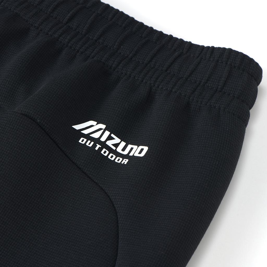 Mizuno Stretch Fabric Autumn And Winter Outdoor Casual Climbing Pants Simple Versatile Warm Breathable Straight Leg Pants Unisex Pants A2CD2409