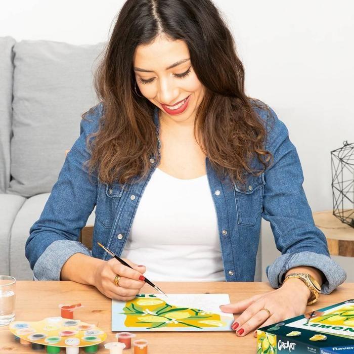 Créart Peinture au numéro : Lemon