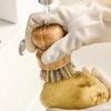 with stand Dishes Cleaning Brush Wooden Handle Wooden Dishwashing Brush  Kitchen Accessories