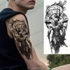 1 Blatt Krieger Spartaner Krieger Ritter Temporäre Tattoos Für Männer Erwachsene Wasserdicht Körperkunst Zeichnung Fake Tattoo Aufkleber Dekor