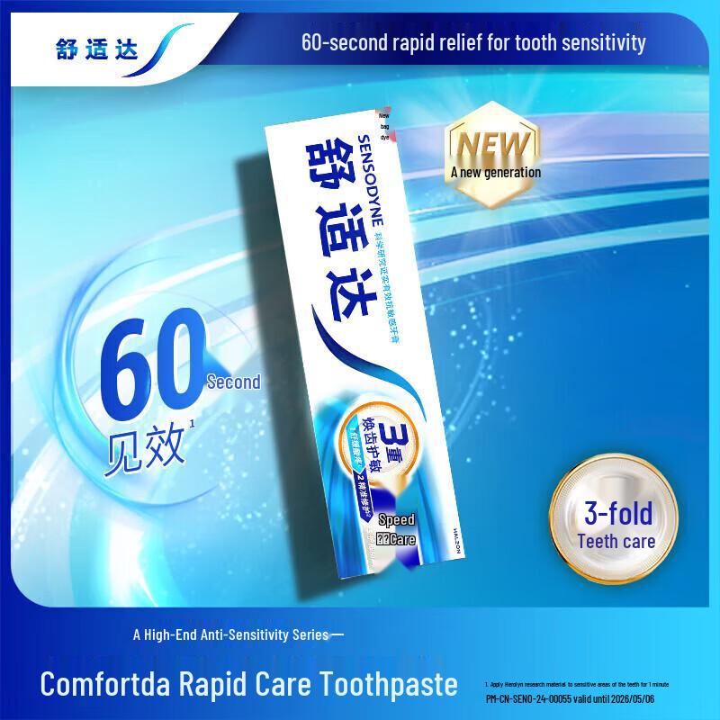 

Зубная паста Sensodyne Rapid Relief Whitening для чувствительных зубов