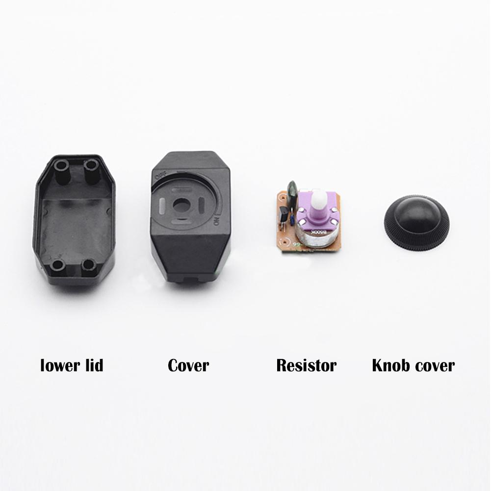 220V 1A Desk Lamp Dimmer Adjustable Controller Light Table On Lamp Dimming Knob Plug Cord Dimmer Floor In Off H3O6