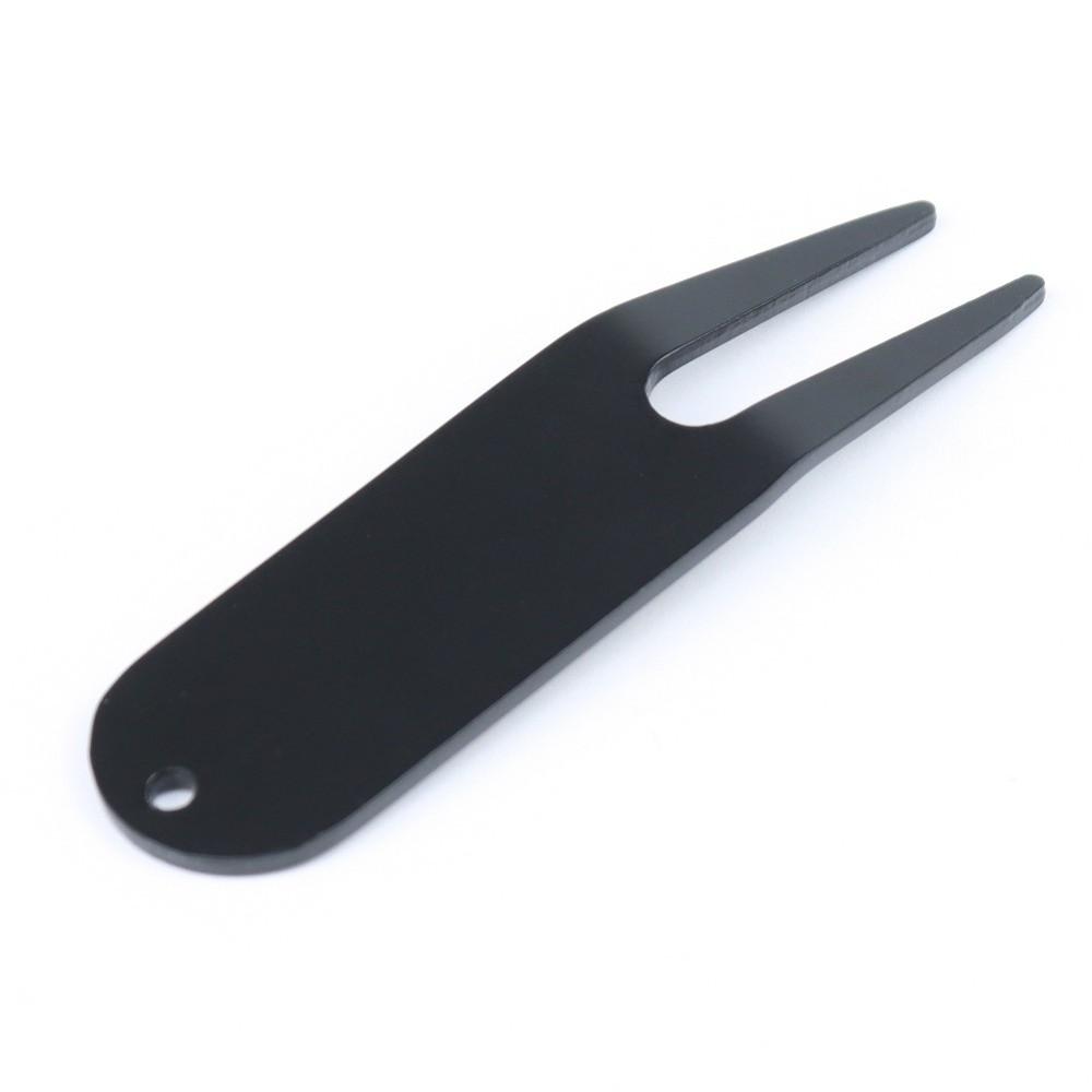 Metal Bending Fairway Repair Fork Two-Prong Golf Divot Tool Golf Divot Repair Tool  Groove Cleaning