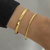 Jiedin European and American Stainless Steel Shell Bracelet Does Not Fade Jewelry Niche Design Bracelet Stainless Steel Holiday Jewelry
