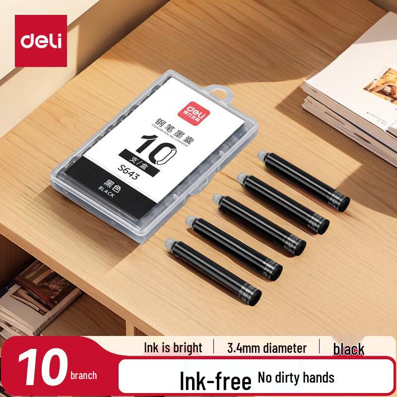 Deli Fountain Pen Ink Cartridges