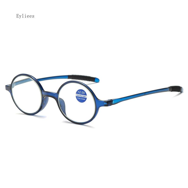 Classical Retro Round Frame Reading Glasses, Flexible Pocket Reader, Presbyopia Glasses, +1.0 To +3.5 Gafas De Lectura Hombre