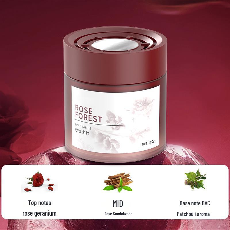 Men's Premium Car Perfume - Solid Fragrance Balm for a Light, Fresh Interior.