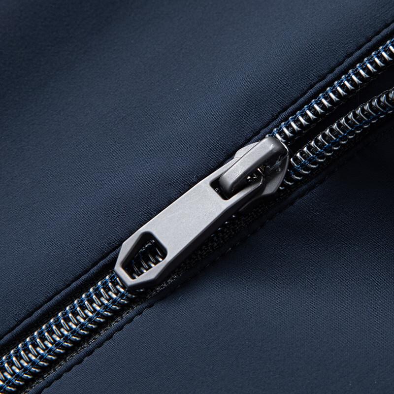 Romon Men's Hooded Milk Silk Casual Jacket 3303