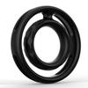 Silicone Male Lock Fine Ring Delay Training Device Penis Exercise Double Ring Adult Pleasure Products