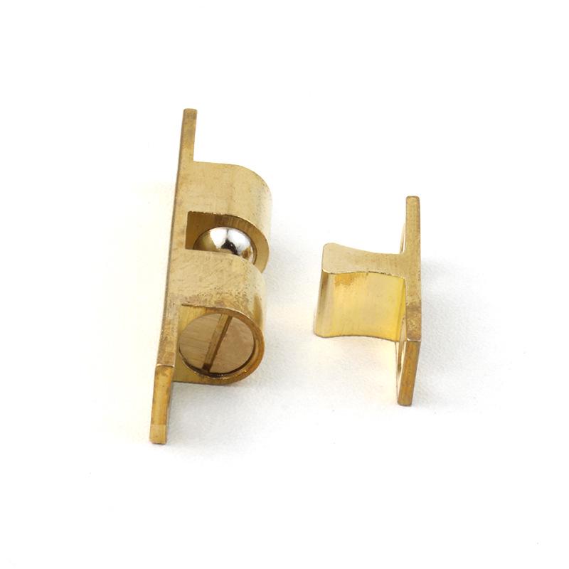 Încuietoare tactilă uși cu margele de cupru îngroșate pentru dulap de garderobă - Accesoriu pentru feronerie pentru mobilier