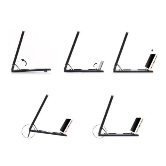 Folding 3D Mobile Phone Screen Amplifier Stand High Clarity Video Enlarge Magnifier Holder