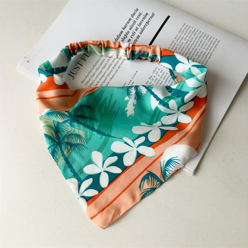 

Multi Pattern Textured Hair Scrunchies Set for Women Daily Use Comfortable Practical Hair Tie Collection All Seasons Orange Green